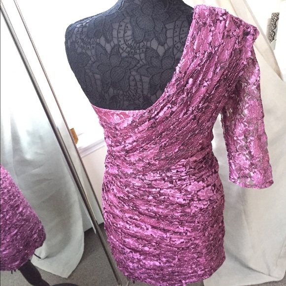 One shoulder dress - Picture 3 of 4